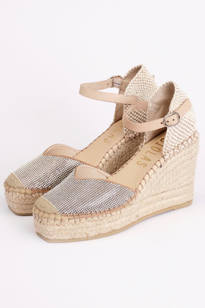 Fabiolas Alpargata Aliseda Beige