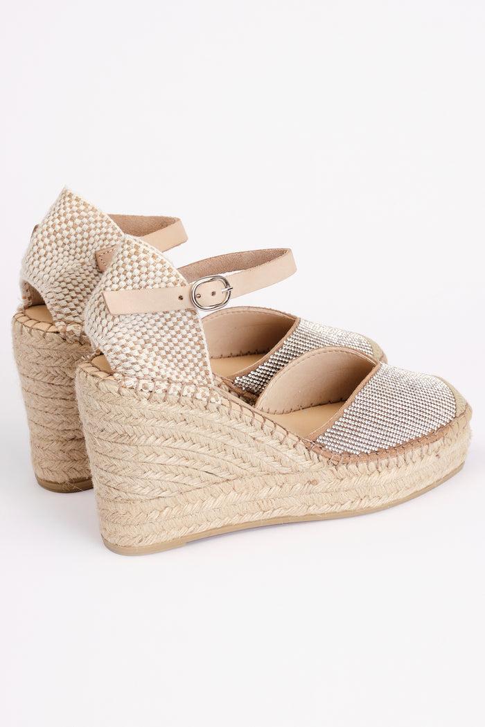 Fabiolas Alpargata Aliseda Beige