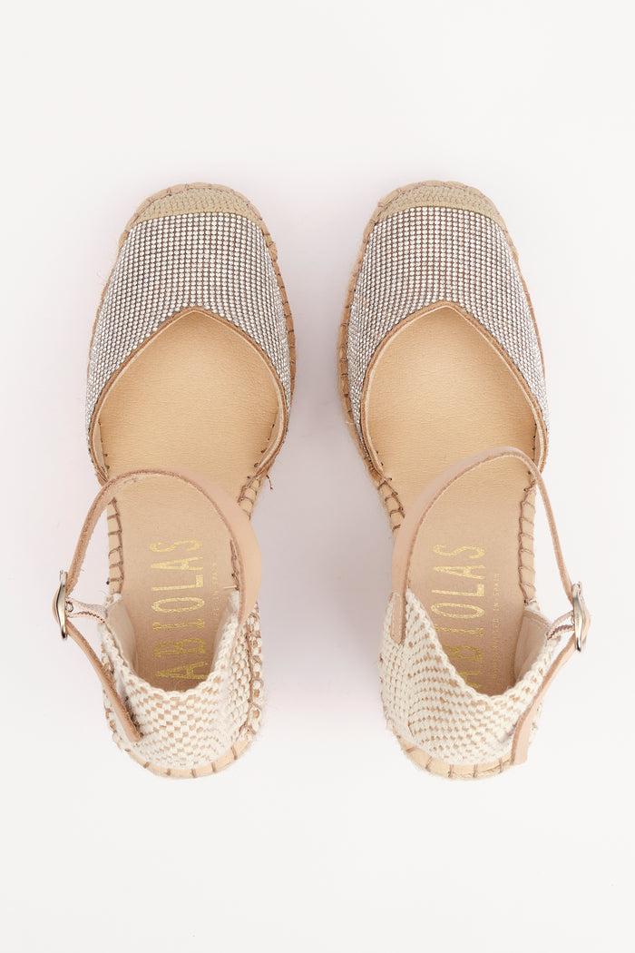 Fabiolas Alpargata Aliseda Beige