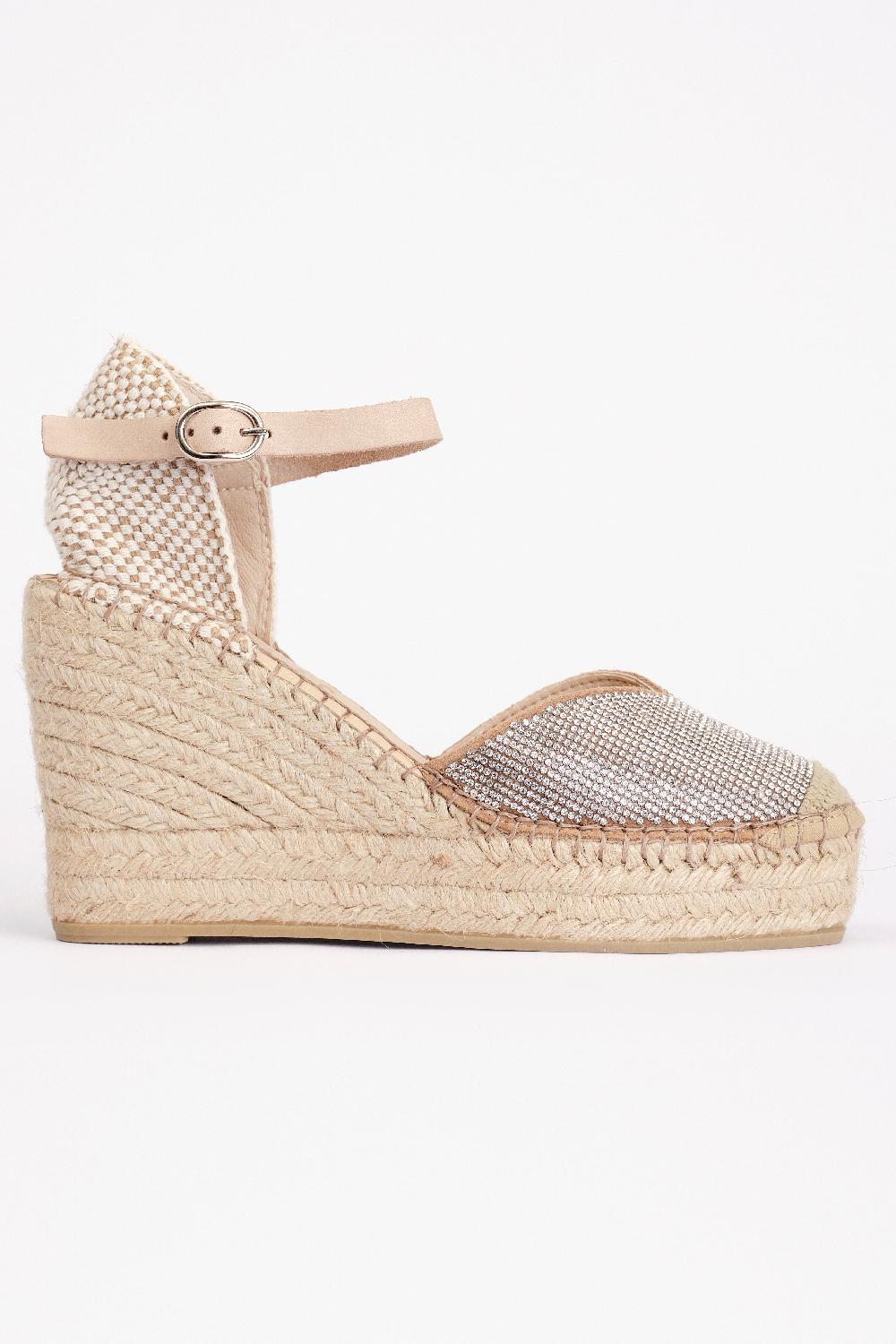 Fabiolas Alpargata Aliseda Beige