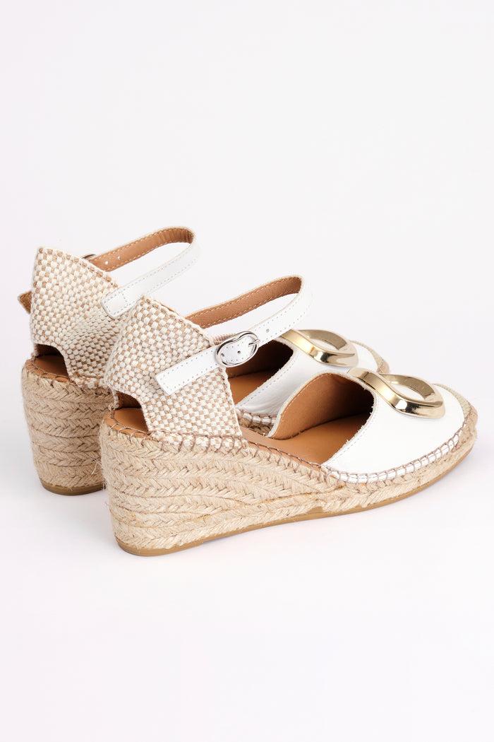 Fabiolas Alpargata Ambar Blanco