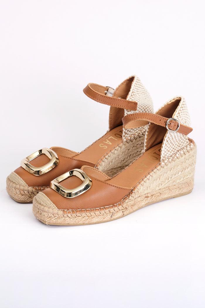 Fabiolas Alpargata Ambar Marrón