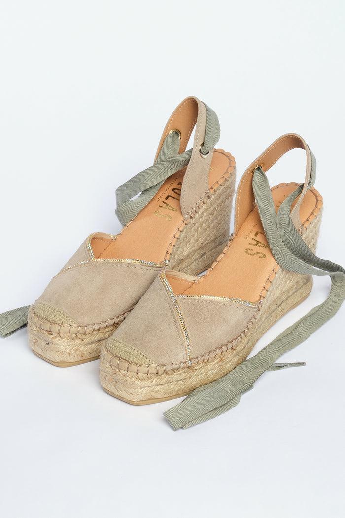 Fabiolas Alpargata Carmen Gris