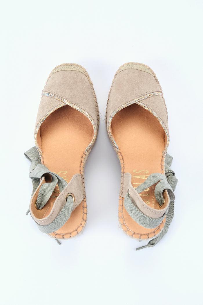 Fabiolas Alpargata Carmen Gris