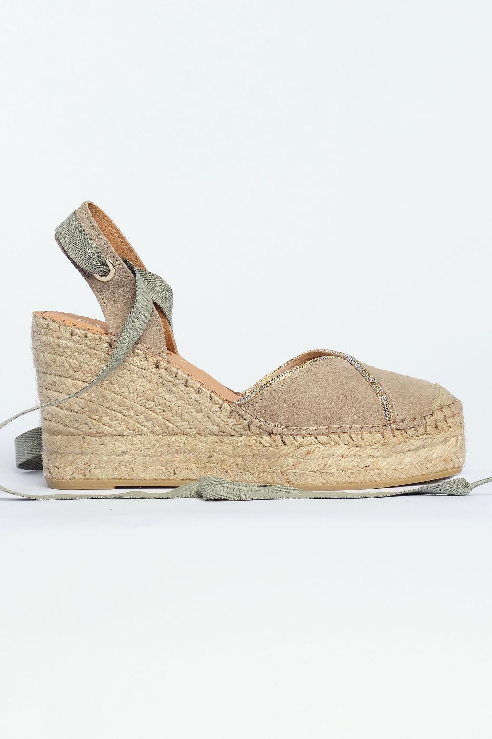 Fabiolas Alpargata Carmen Gris