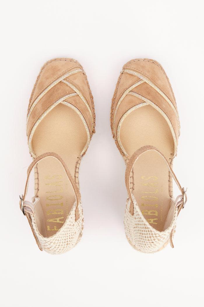 Fabiolas Alpargata Clara Beige