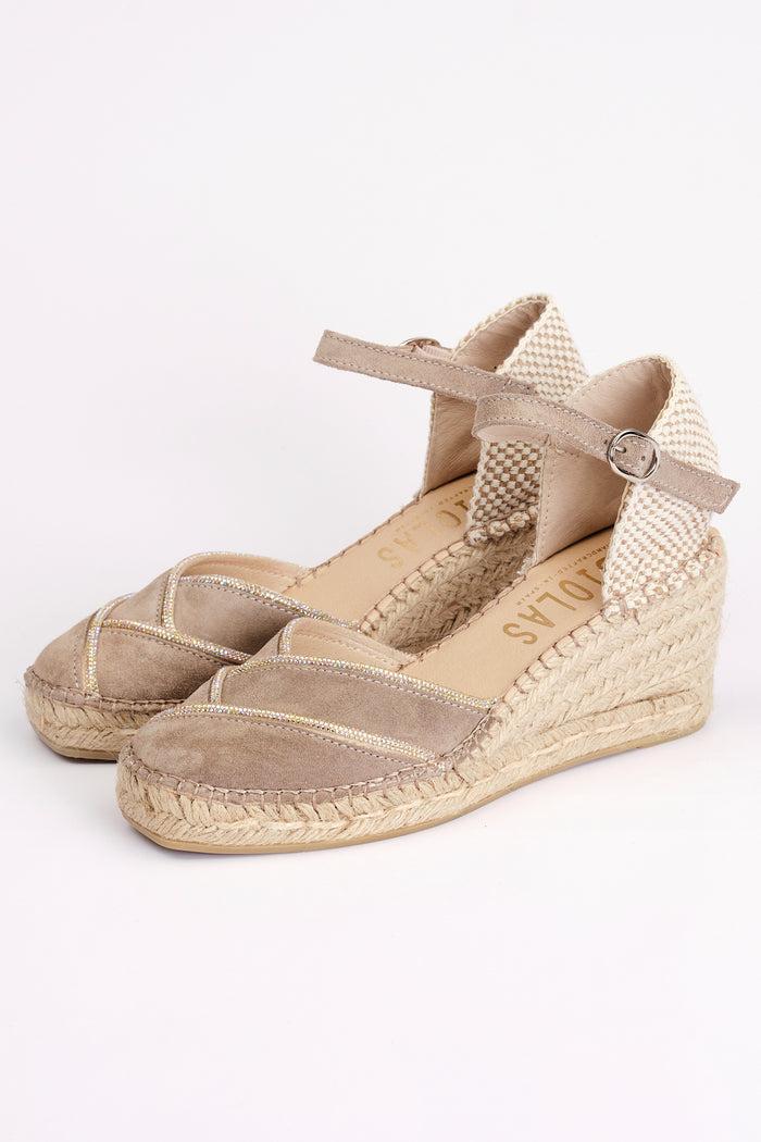 Fabiolas Alpargata Clara Gris