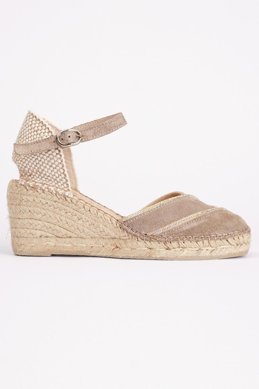 Fabiolas Alpargata Clara Gris