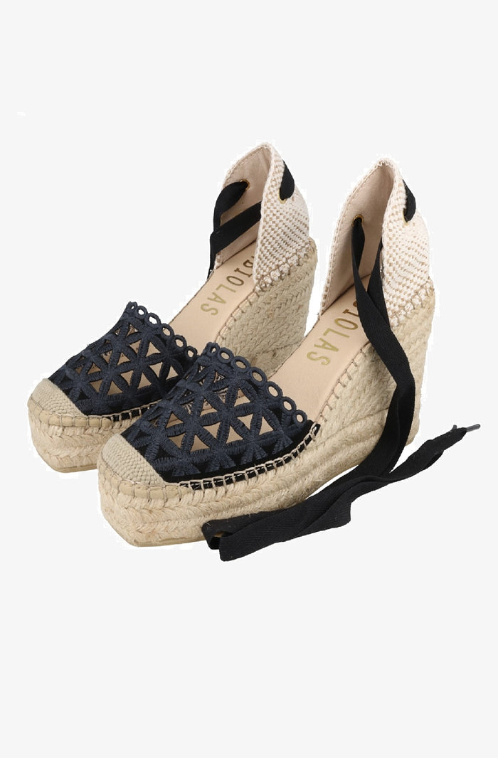 Fabiolas Alpargata Cora Negro