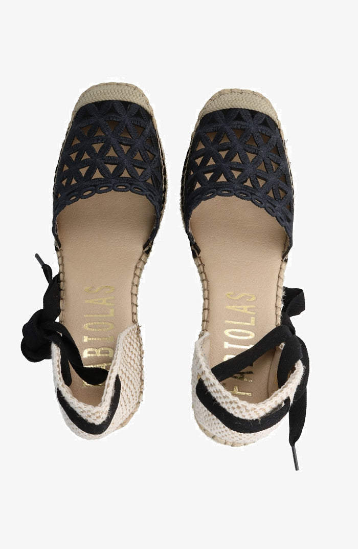 Fabiolas Alpargata Cora Negro