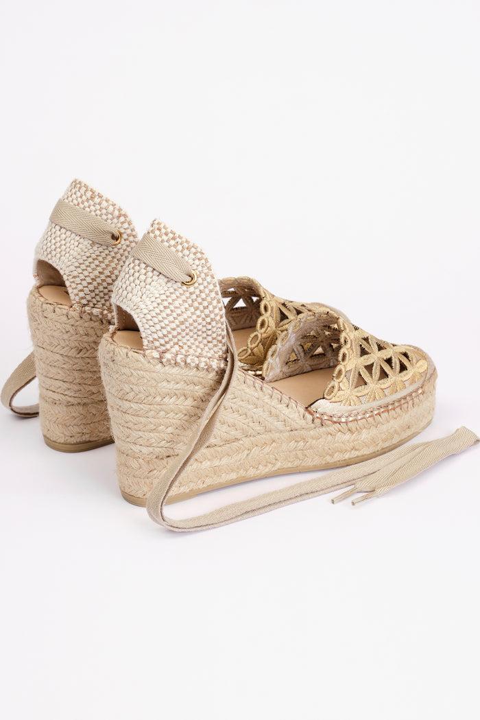 Fabiolas Alpargata Cora Oro