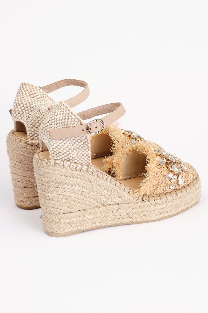 Fabiolas Alpargata Esplendor Beige