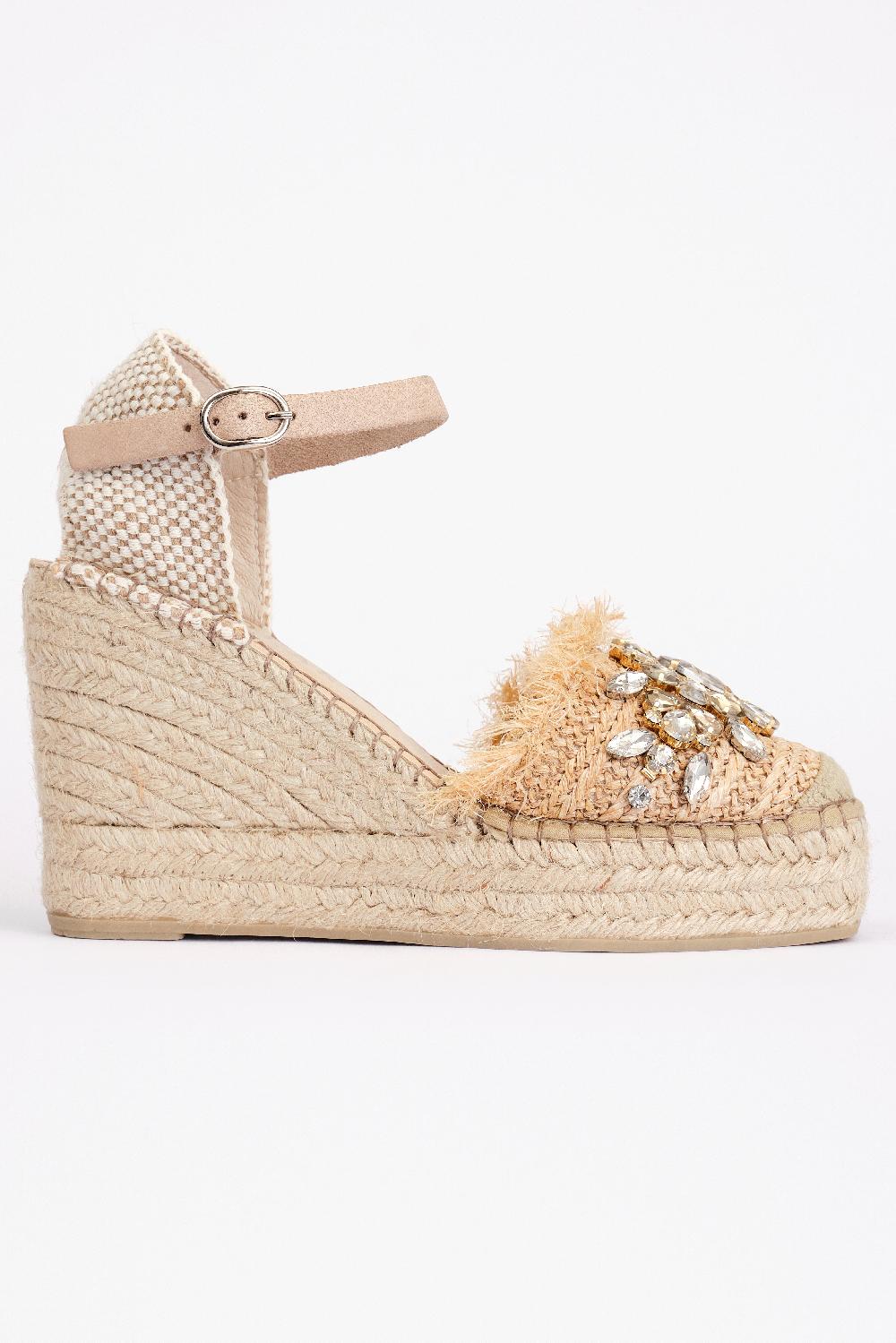 Fabiolas Alpargata Esplendor Beige