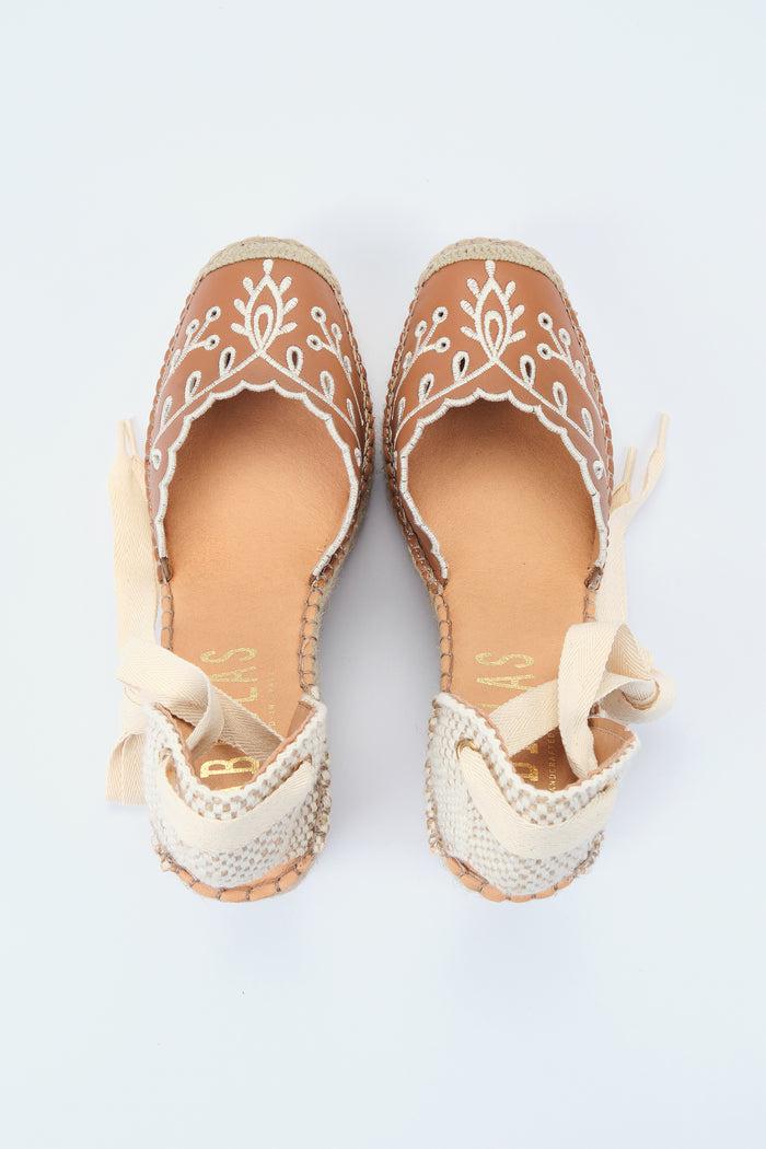 Fabiolas Alpargata Esplendor Marrón