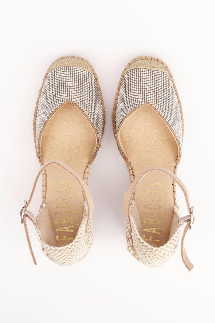 Fabiolas Alpargata Estilosa Beige