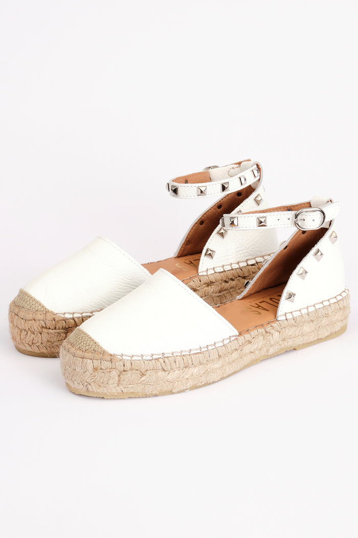 Fabiolas Alpargata Estilosa Blanco