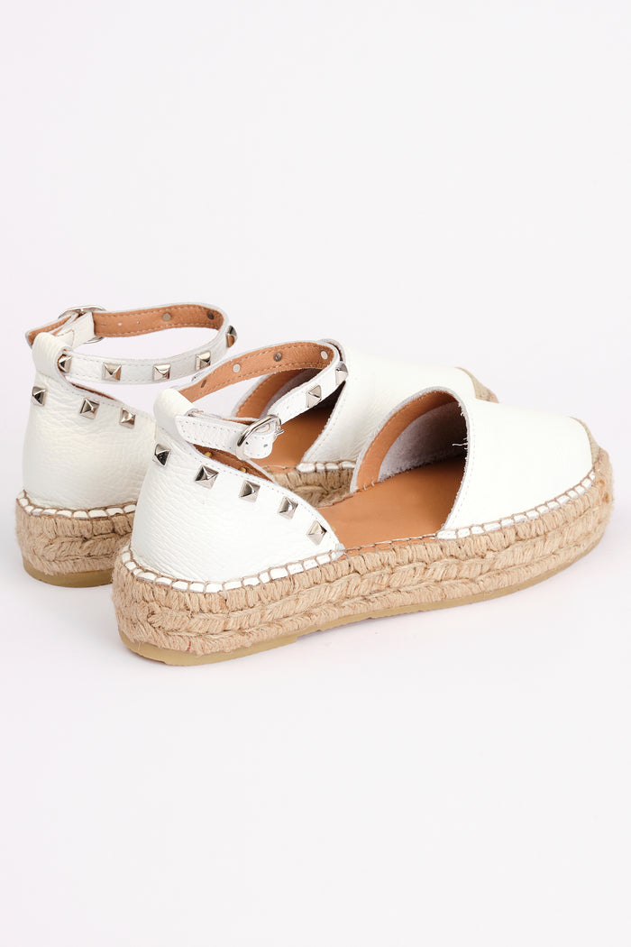 Fabiolas Alpargata Estilosa Blanco