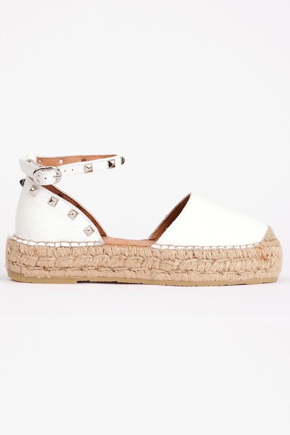 Fabiolas Alpargata Estilosa Blanco