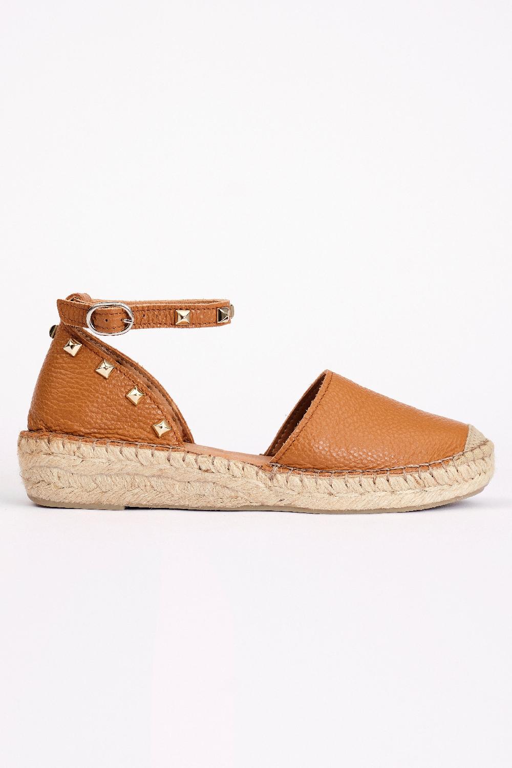 Fabiolas Alpargata Estilosa Marrón