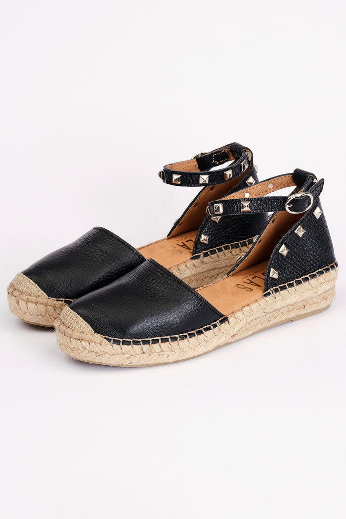 Fabiolas Alpargata Estilosa Negro