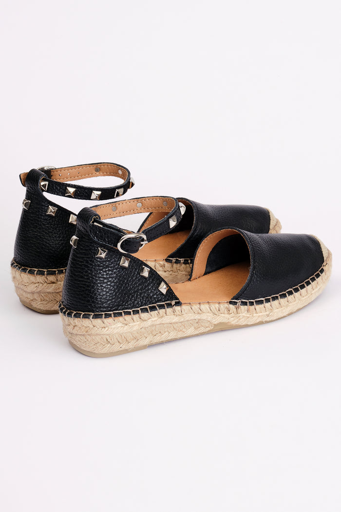 Fabiolas Alpargata Estilosa Negro