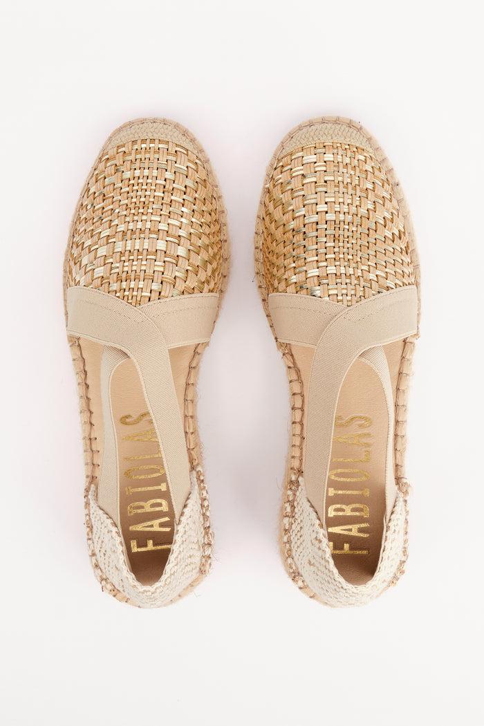 Fabiolas Alpargata Estrella Beige