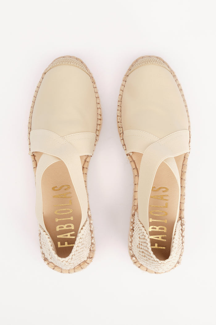 Fabiolas Alpargata Estrella Crudo