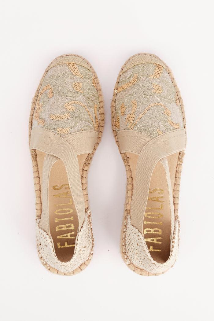 Fabiolas Alpargata Estrella Multi Beige