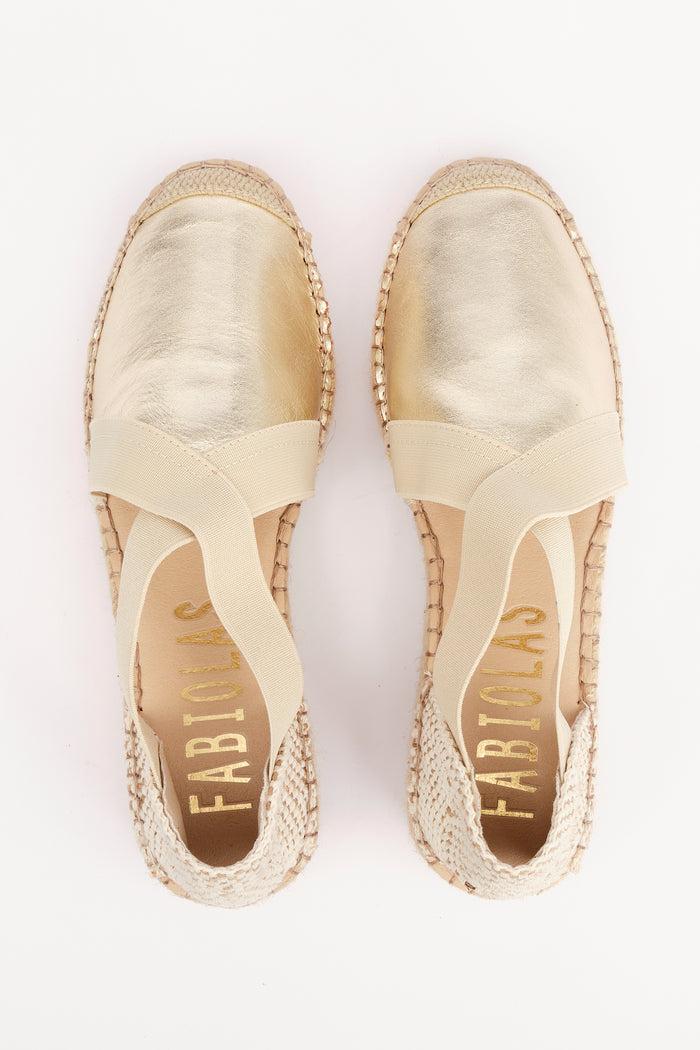 Fabiolas Alpargata Estrella Oro