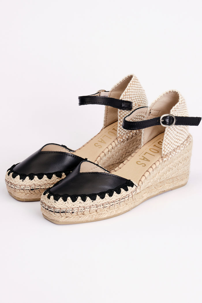 Fabiolas Alpargata Felicidad Negro