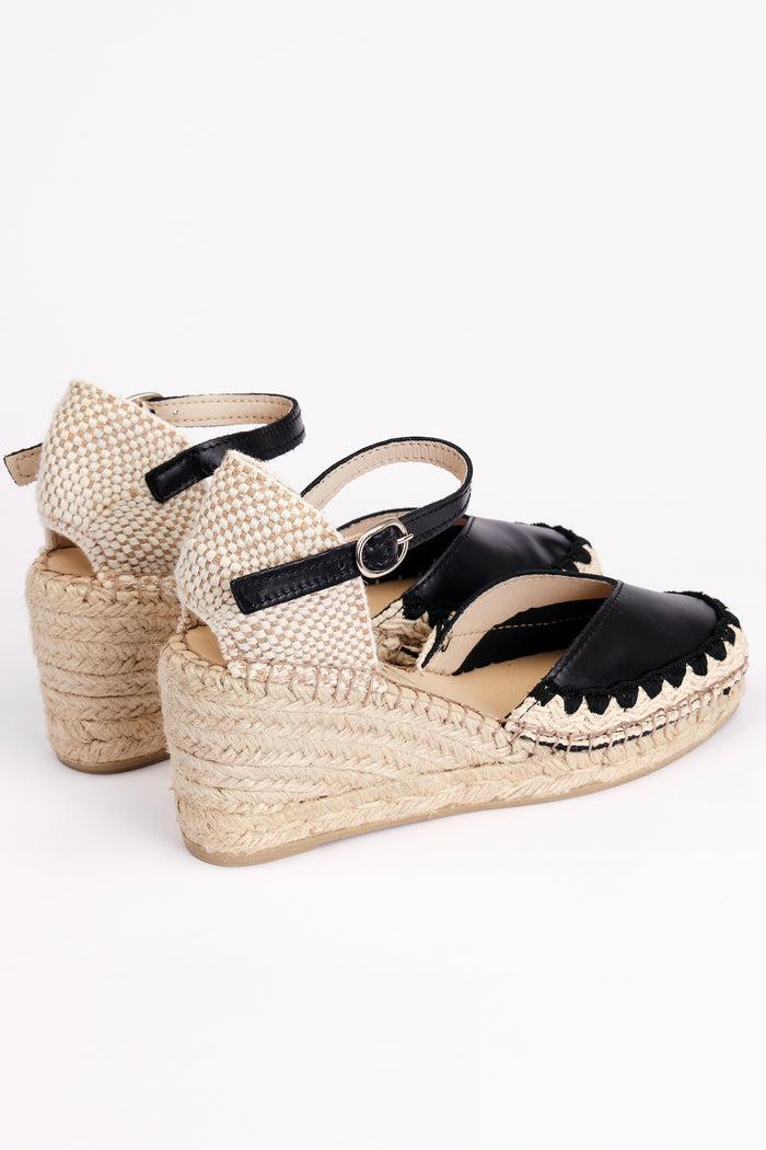 Fabiolas Alpargata Felicidad Negro