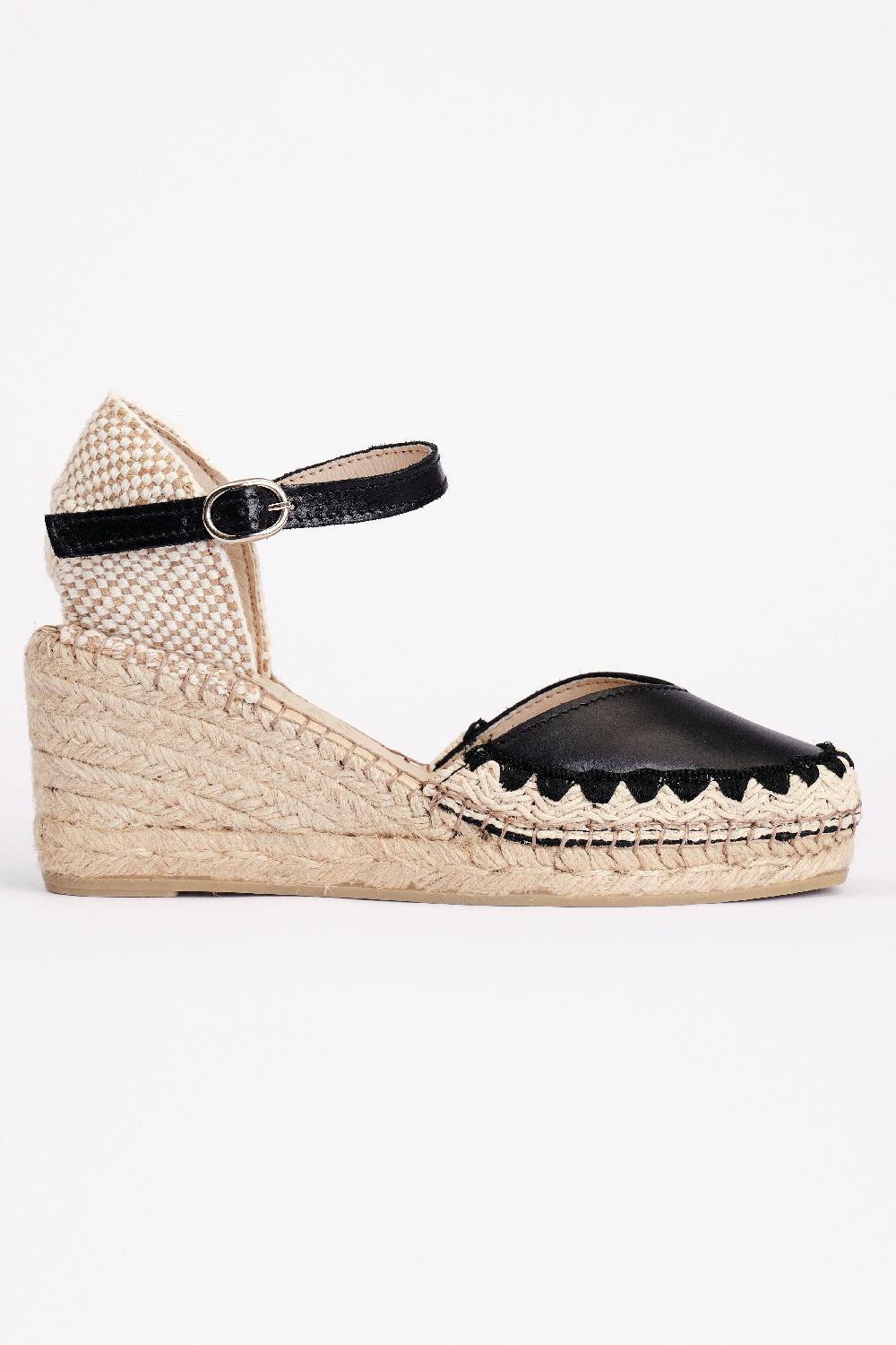 Fabiolas Alpargata Felicidad Negro