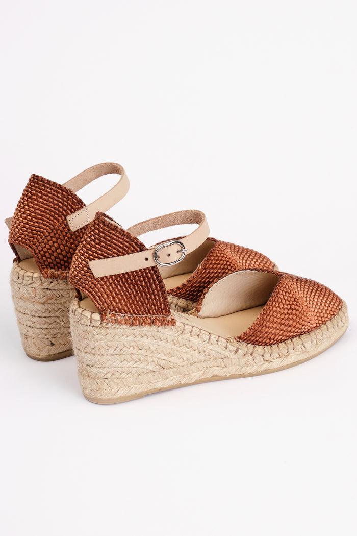 Fabiolas Alpargata June Marrón