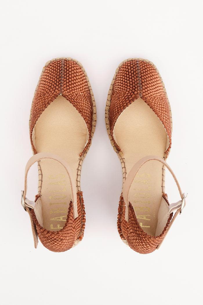 Fabiolas Alpargata June Marrón