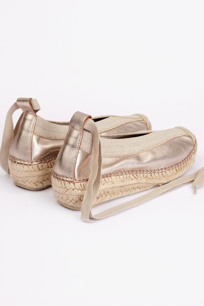 Fabiolas Alpargata Lara Bronce