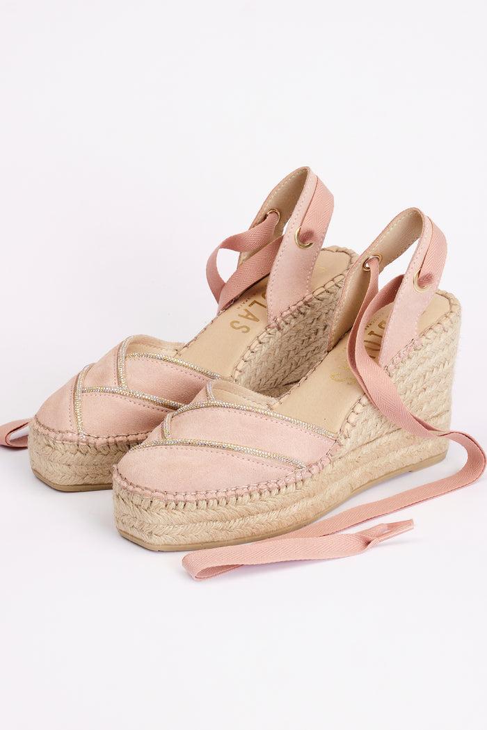 Fabiolas Alpargata Marina Rosa