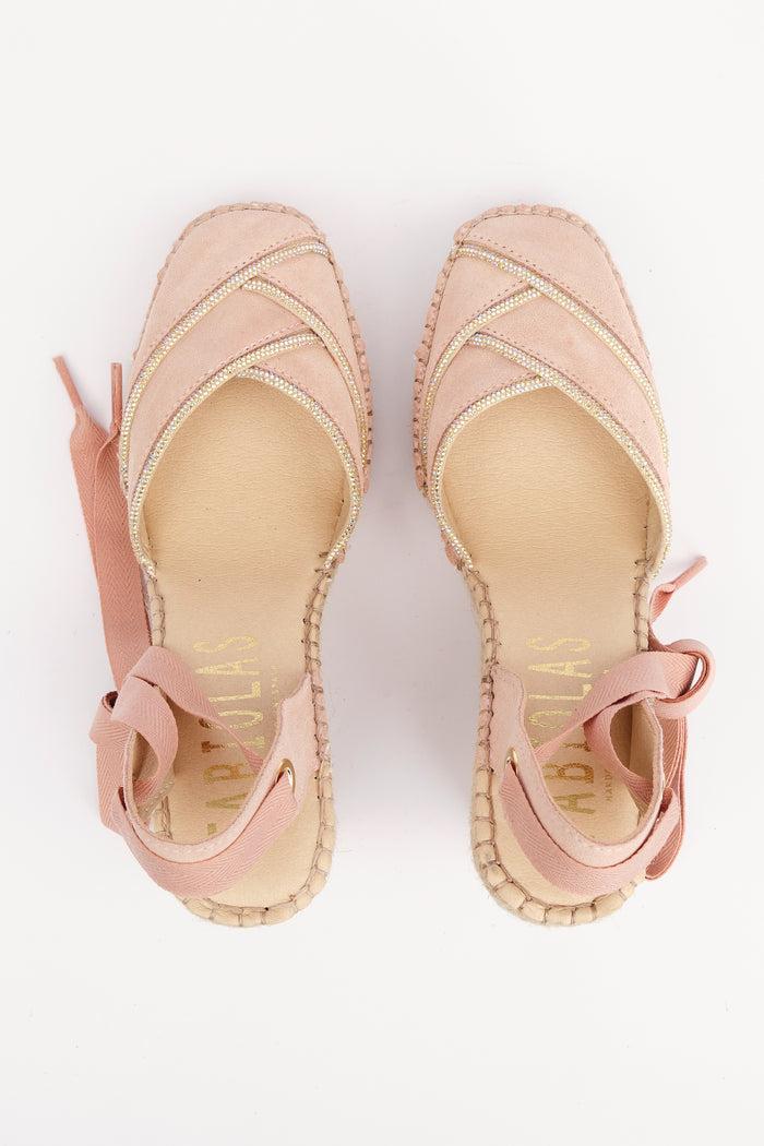 Fabiolas Alpargata Marina Rosa