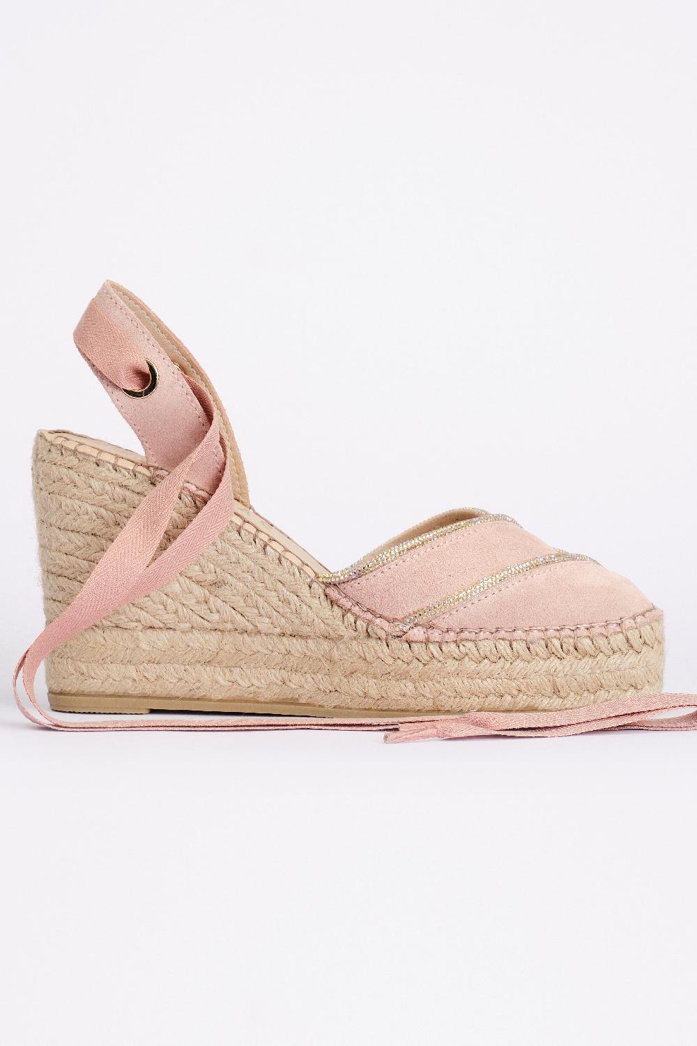 Fabiolas Alpargata Marina Rosa