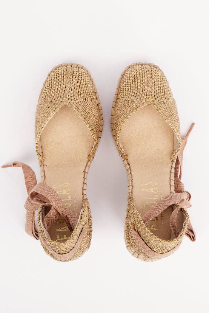 Fabiolas Alpargata Nieves Oro