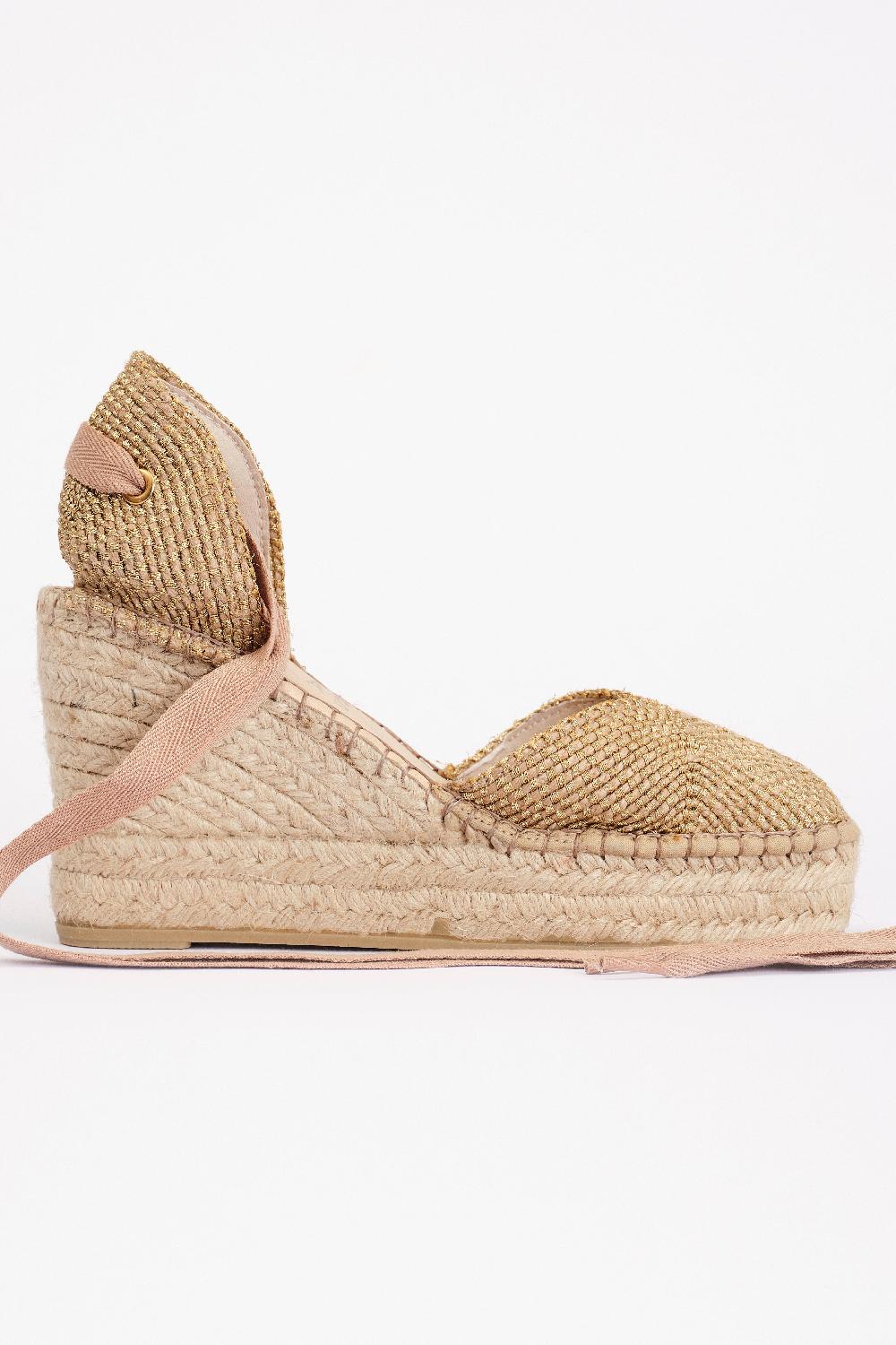 Fabiolas Alpargata Nieves Oro