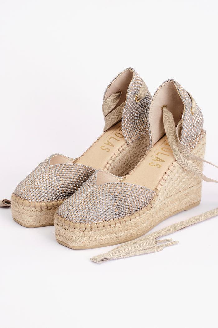 Fabiolas Alpargata Nieves Plata