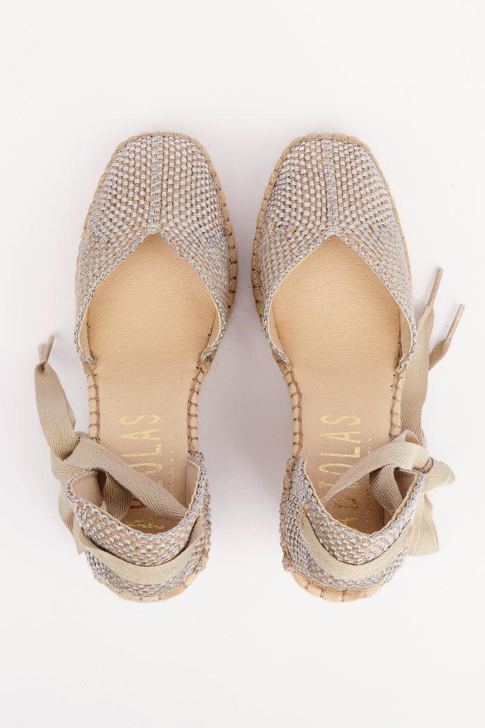 Fabiolas Alpargata Nieves Plata