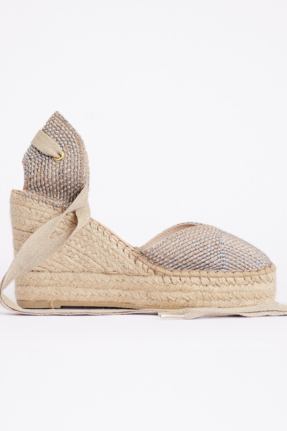 Fabiolas Alpargata Nieves Plata