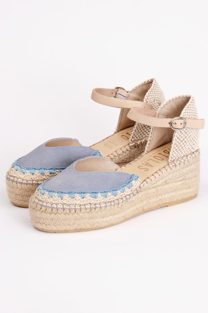 Fabiolas Alpargata Rocío Azul Cielo