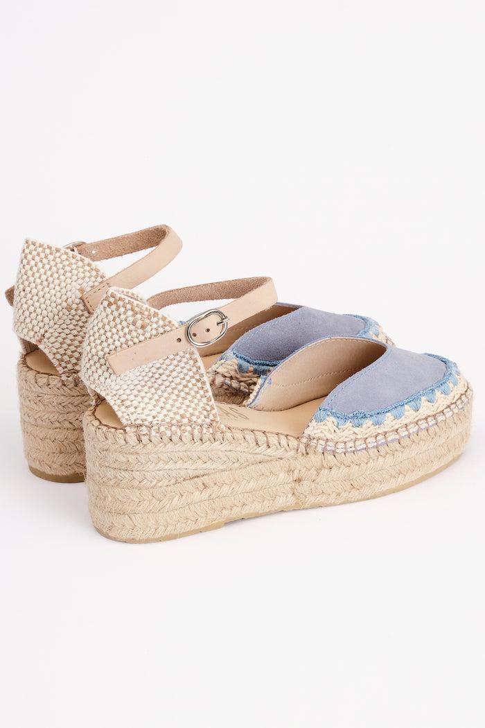 Fabiolas Alpargata Rocío Azul Cielo