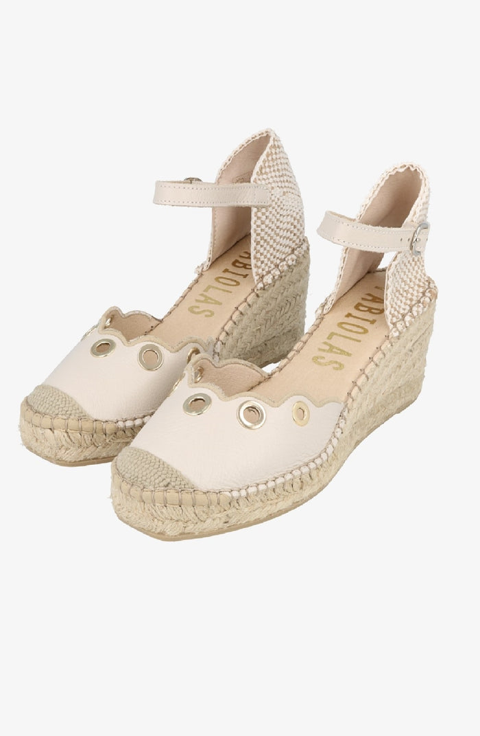 Fabiolas Alpargata Salz Crudo