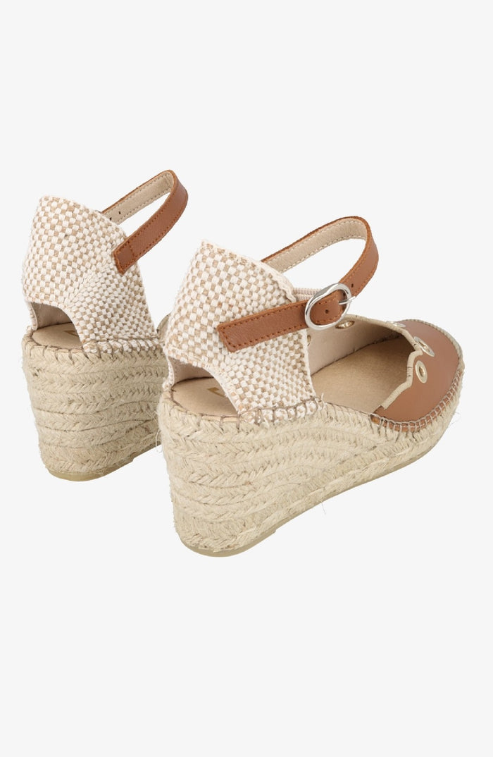 Fabiolas Alpargata Salz Marrón