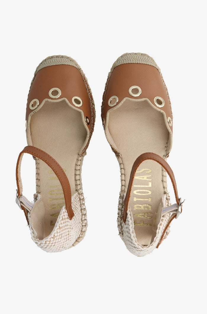 Fabiolas Alpargata Salz Marrón