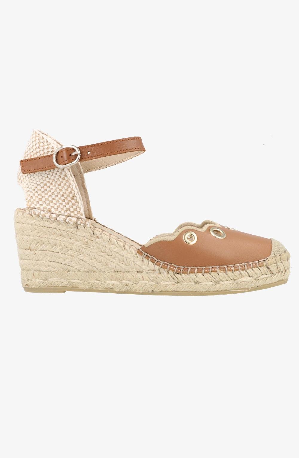 Fabiolas Alpargata Salz Marrón