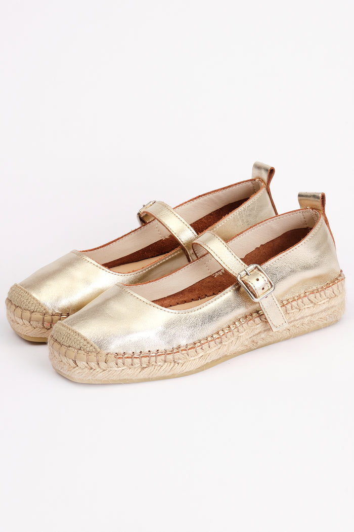 Fabiolas Alpargata Sol Oro